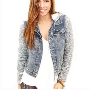 Free people denim jacket. Worn twice